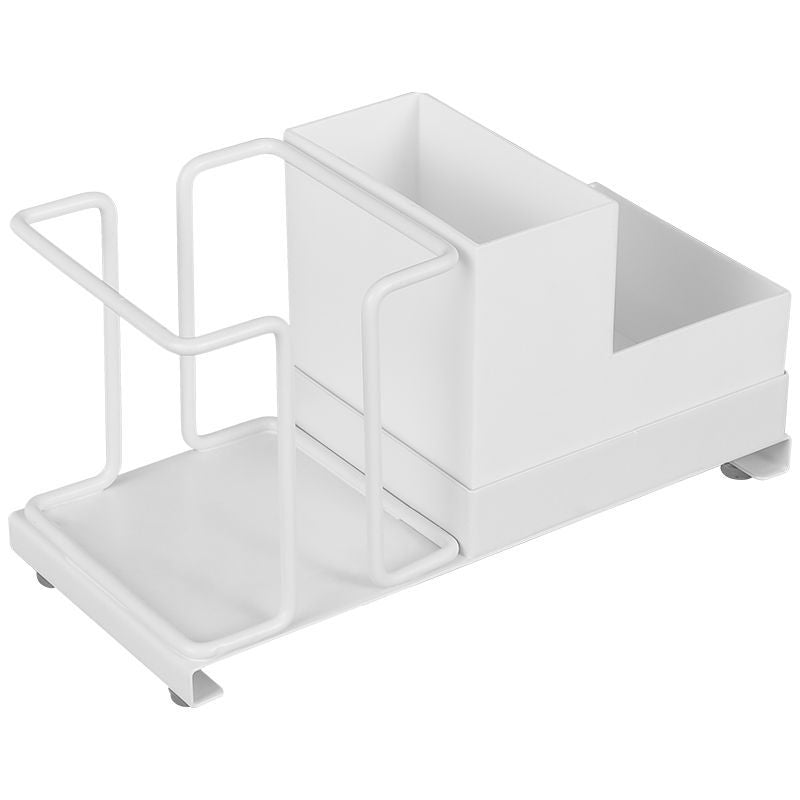 Titanium Steel+PP Desktop Disposable Paper Cup Storage Rack with Coffee Tea Bag Storage Box Titanium Steel+PP Desktop Disposable Paper Cup Storage Rack with Coffee Tea Bag Storage Box